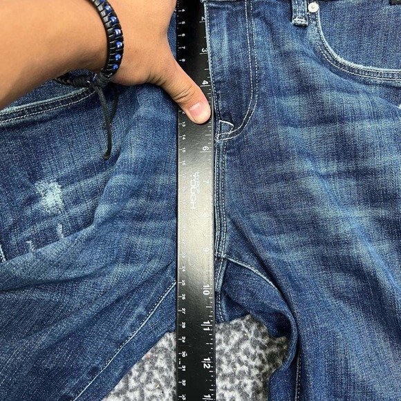 Mavi Ada Jeans Women‎ 27x29 Blue Faded Cuffed Pants Denim Outdoor New - Picture 6 of 9